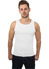 Urban Classics TB416 1By1 Rip Tanktop White