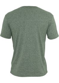 Urban Classics Melange V-Neck Pocket Tee TB484 Green