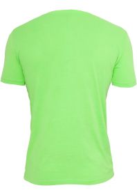 Urban Classics TB381 Neon V-Neck Tee Green