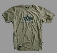 Alpha Industries Basic T-Shirt olivgrn 100501