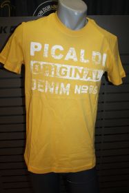 Picaldi 3056 Shirt gelb-weiss