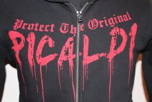 Picaldi 2223 Sweatjacke schwarz-rot