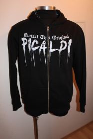Picaldi 2223 Sweatjacke schwarz-weiss
