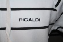 Picaldi 2654 Sweatjacke Navy Line weiss
