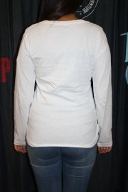 Picaldi 3703 Damen Langarm Shirt weiß