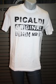 Picaldi 3056 T-Shirt weiss-schwarz
