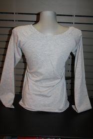 Picaldi 3706 Damen Langarm Shirt grau-rosa