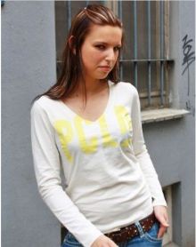 Picaldi 3704 Damenshirt creme-gelb