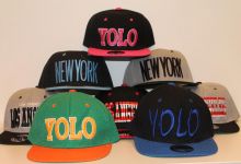 American Live Snapback Cap YOLO Green/Orange