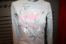 Picaldi 3705 Damenshirt Grau-Rosa