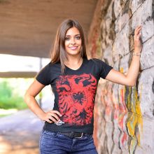 Zoonamo Damen T-Shirt Albanien Classic