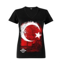Zoonamo Damen T-Shirt Türkei Classic