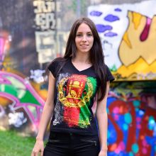 Zoonamo Damen T-Shirt Afghanistan Classic