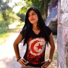 Zoonamo Damen T-Shirt Tunesien Classic