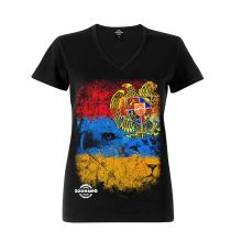 Zoonamo Damen T-Shirt Armenien Classic