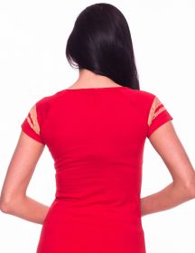 Thug Life Damen T-Shirt rot TLWF12TS08