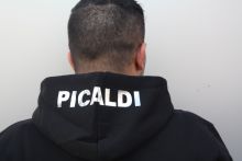 Picaldi 2010 Sweatjacke schwarz-silber