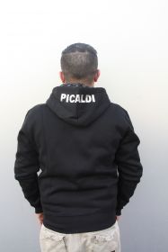 Picaldi 2010 Sweatjacke schwarz-silber