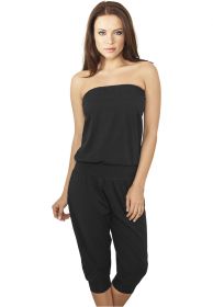 Urban Classics TB920 Ladies Capri Jumpsuit black