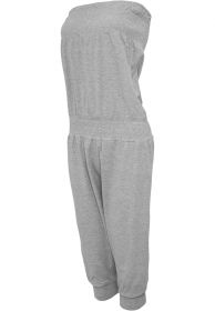 Urban Classics TB920 Ladies Capri Jumpsuit grey