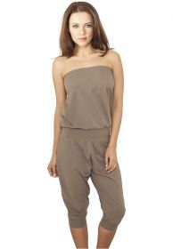 Urban Classics TB920 Ladies Capri Jumpsuit beige
