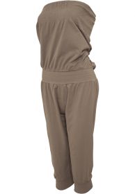 Urban Classics TB920 Ladies Capri Jumpsuit beige