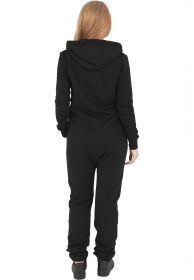 Urban Classics TB1077 Sweat Jumpsuit black/white