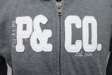 Picaldi 2015 Sweatjacke grau/weiss