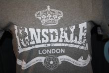 Lonsdale Damen T-Shirt Richelle Marl Grey 113210