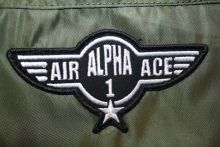 Alpha Industries MA-1 DOG Nylon Flight Jacket sage green