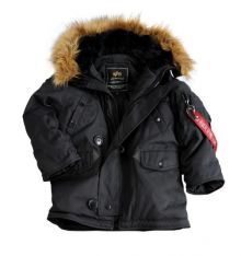 Alpha Industries Kids Explorer 103703/03 black