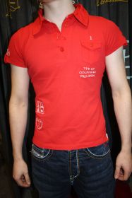 Tee up Golfgear Damen Poloshirt rot