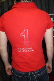 Tee up Golfgear Damen Poloshirt rot