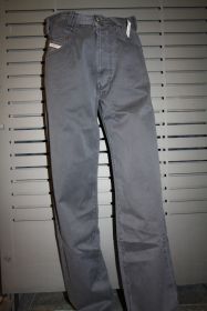 Diesel Jeans Saddle Gabardine grau