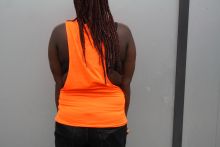 Thug Life Damen T-Shirt Aron orange TLS-MOD11