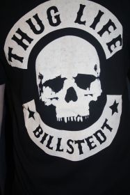Thug Life T-Shirt Skull Billstedt black TLTS-Bil17