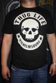 Thug Life T-Shirt Skull Wilhelmsburg black TLTS-Wil17