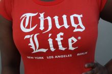 Thug Life Damen T-Shirt 