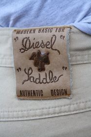 Diesel Jeans Saddle Gabardine beige
