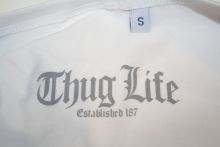 Thug Life Damen Bandeau weiss TLW201707