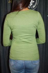 Picaldi 3704 Damen Shirt grn-gelb