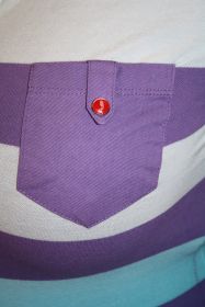 Arqueonautas Damen Polo Shirt 802159 beige/blau