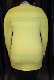 SEM PER LEI Damen Cardigan CA 45890 gelb