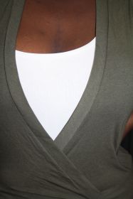 HUGO Wickelshirt Dena olive 10119645