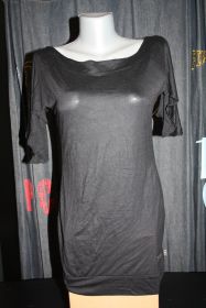 Picaldi 3701 Damen Longshirt schwarz