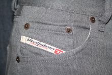 Diesel Jeans Cheyenne Gabardine grau