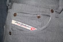 Diesel Jeans Cheyenne Gabardine grau