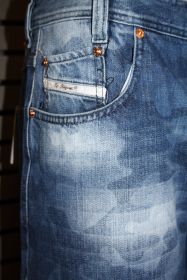 Viazoni Jeans Vasco blue camouflage