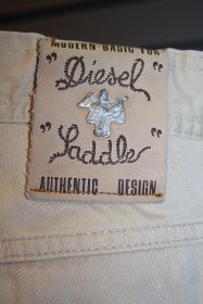Diesel Jeans New Saddle Gabardine beige
