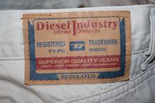 Diesel Jeans Cheyenne Gabardine light grey Col. 934